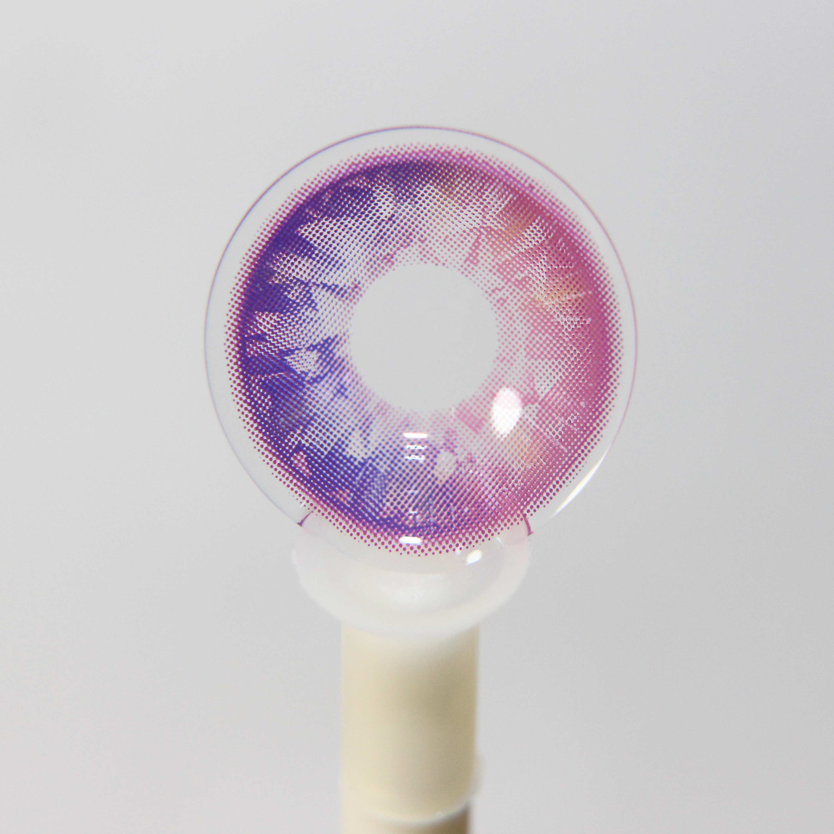 【TiNACON】Diamond  Purple 14.2mm Daily Cosplay Drag Queen Watery Contact Lens