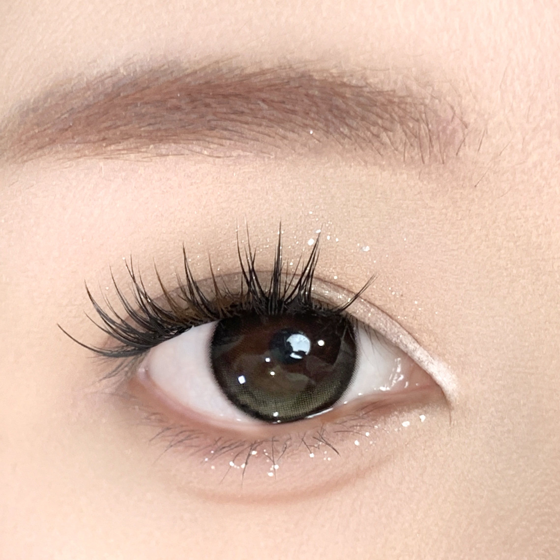 【TiNACON】Sweet Black 14.5mm Daily Watery Soft Contact Lens