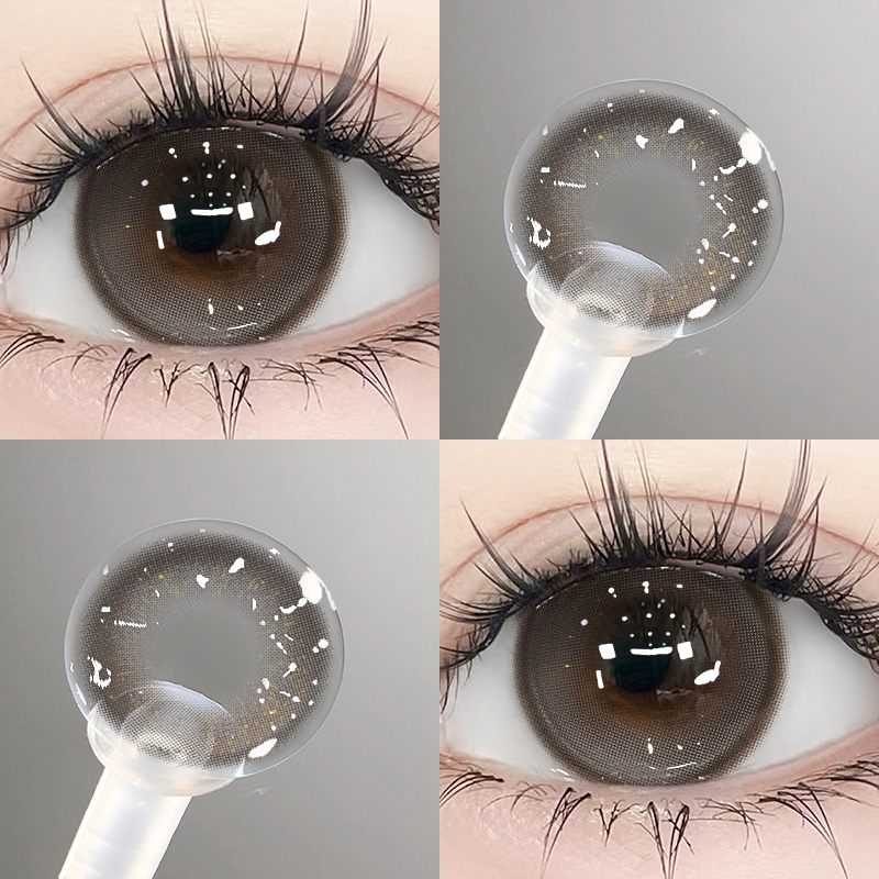 【TiNACON】Diary Brown 14.5mm 6 months Watery Soft Contact Lens