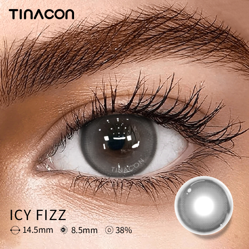 【TiNACON】Icy Fizz 14.5mm Daly Watery Soft Contact Lens 