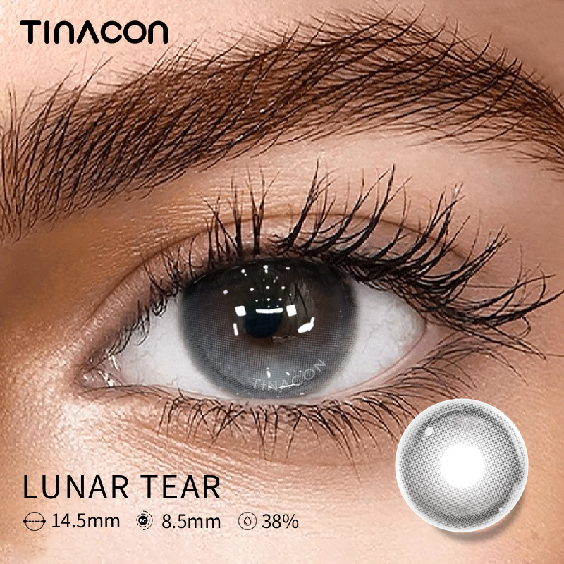 【TiNACON】Lunar Tear 14.5mm Daly Watery Soft Contact Lens 