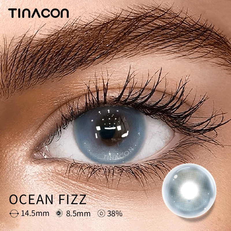 【TiNACON】Ocean Fizz 14.5mm Daily Watery Soft Contact Lens