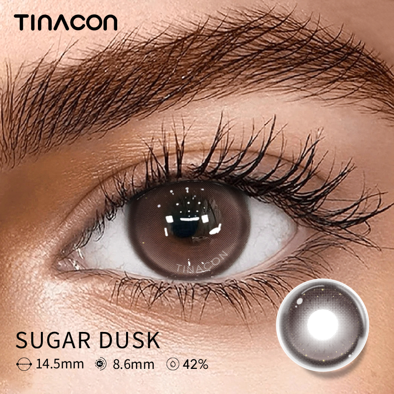 【TiNACON】Sugar Dusk 14.5mm Daily Watery Soft Contact Lens