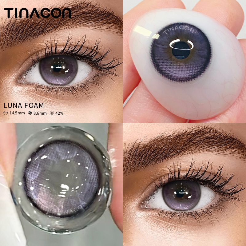 【TiNACON】Luna Foam 14.5mm  Daily Watery Soft Contact Lens