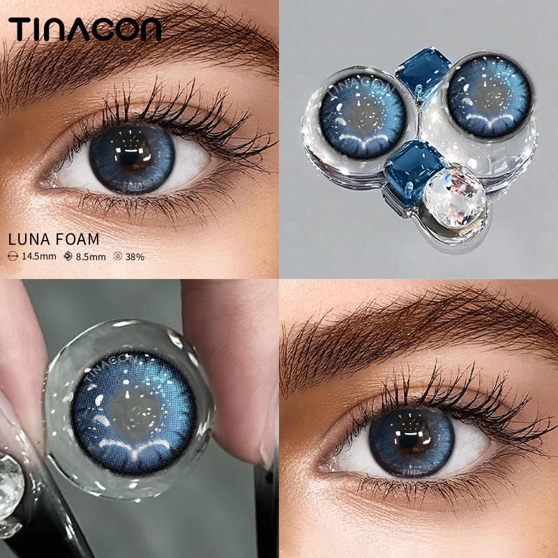 【TiNACON】Noir Spell 14.5mm Daily Watery Soft Contact Lens
