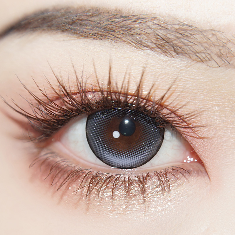 【TiNACON】Y2K Black 14.5mm 6 Months Natural Watery Soft Contact Lens 