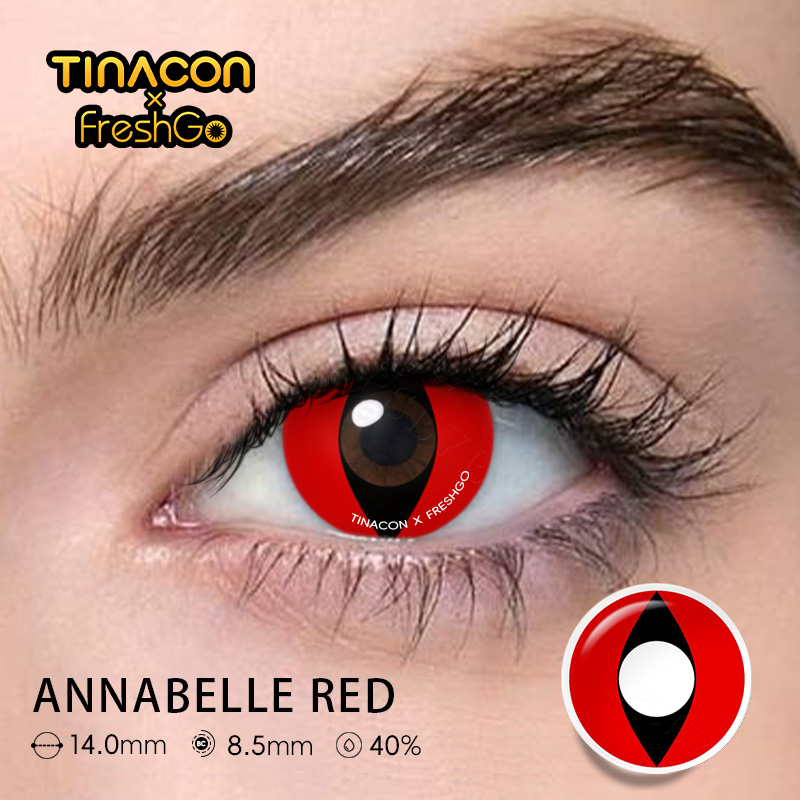 【TiNACON x Freshgo】Annabelle Red 14.0mm Yearly