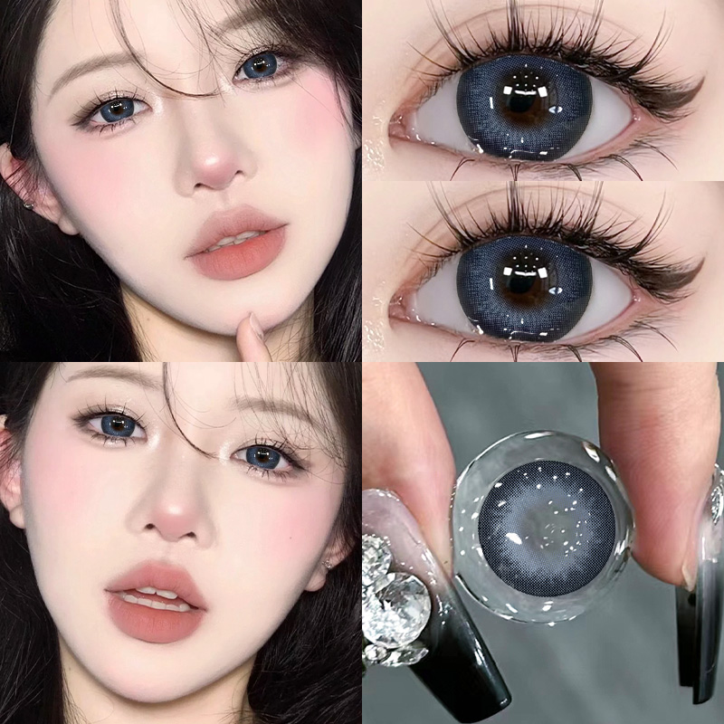 【TiNACON】Warcraft Blue 14.5mm 6 months Watery Soft Contact Lens