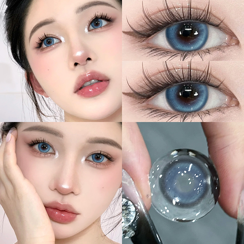 【TiNACON】Montain Blue 14.0mm Daly Watery Soft Contact Lens
