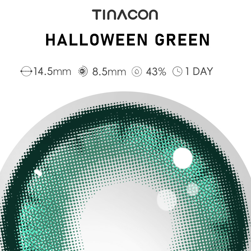 【TiNACON】Halloween Green 14.5mm Daily 