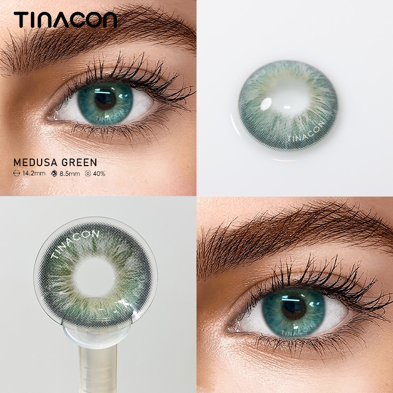 【TiNACON】Medusa Green 14.2mm 6 Months 