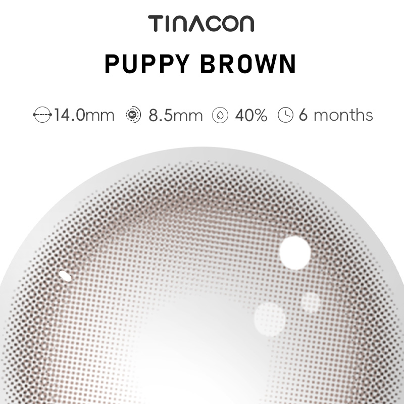 【TiNACON】Puppy Brown 14.0mm 6 Months 