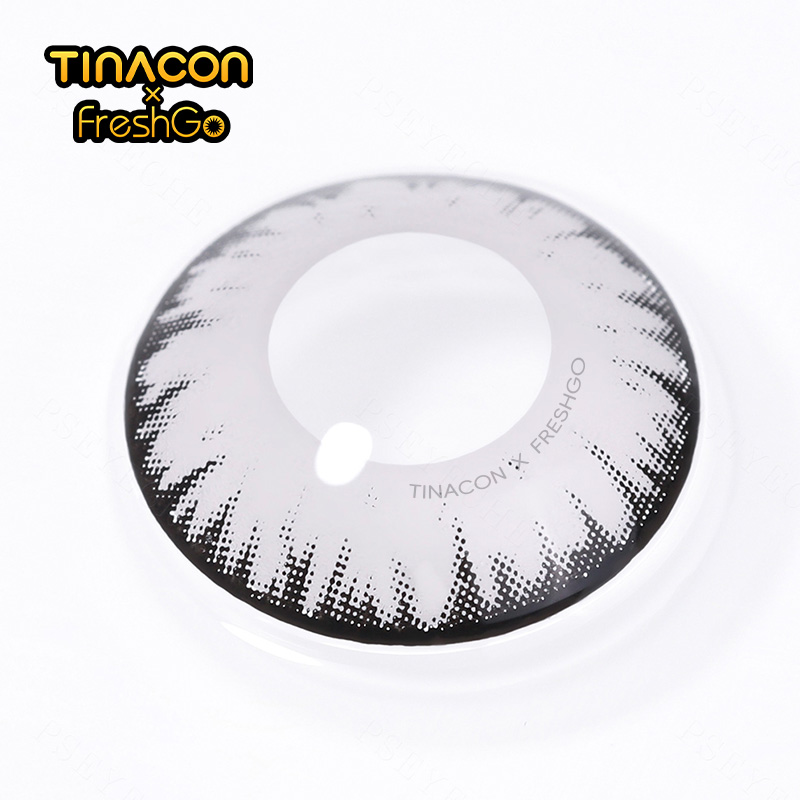 【TiNACON x Freshgo】Monster Gray 14.5mm  Yearly Watery Cosplay Contact Lens 2024 New Arrival