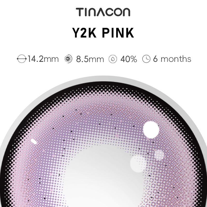 【TiNACON】Y2K Pink 14.2mm 6 Months 