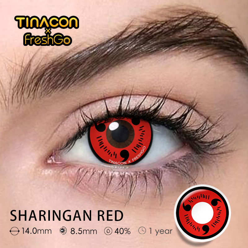 【TiNACON x Freshgo】Sharingan Red 14.0mm Yearly