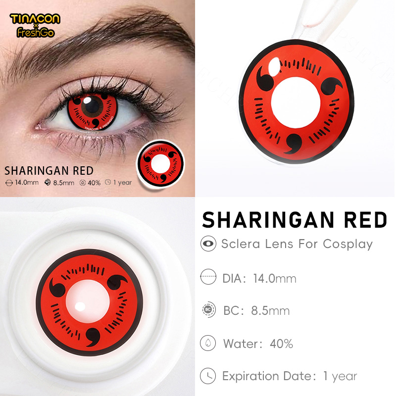 【TiNACON x Freshgo】Sharingan Red 14.0mm Yearly