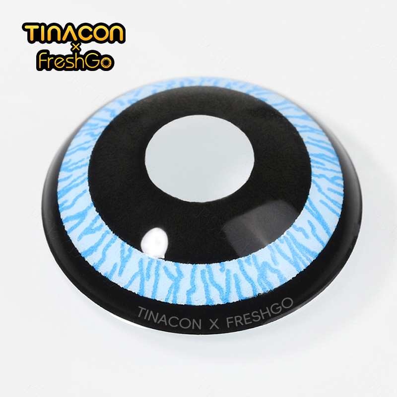 【TiNACON x Freshgo】Hydra Blue 17.0mm  Yearly Watery Cosplay Contact Lens 2024 New Arrival