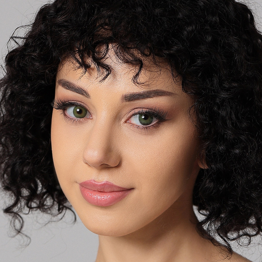 【TiNACON x Freshgo】Mori Moss Green Colored Contacts