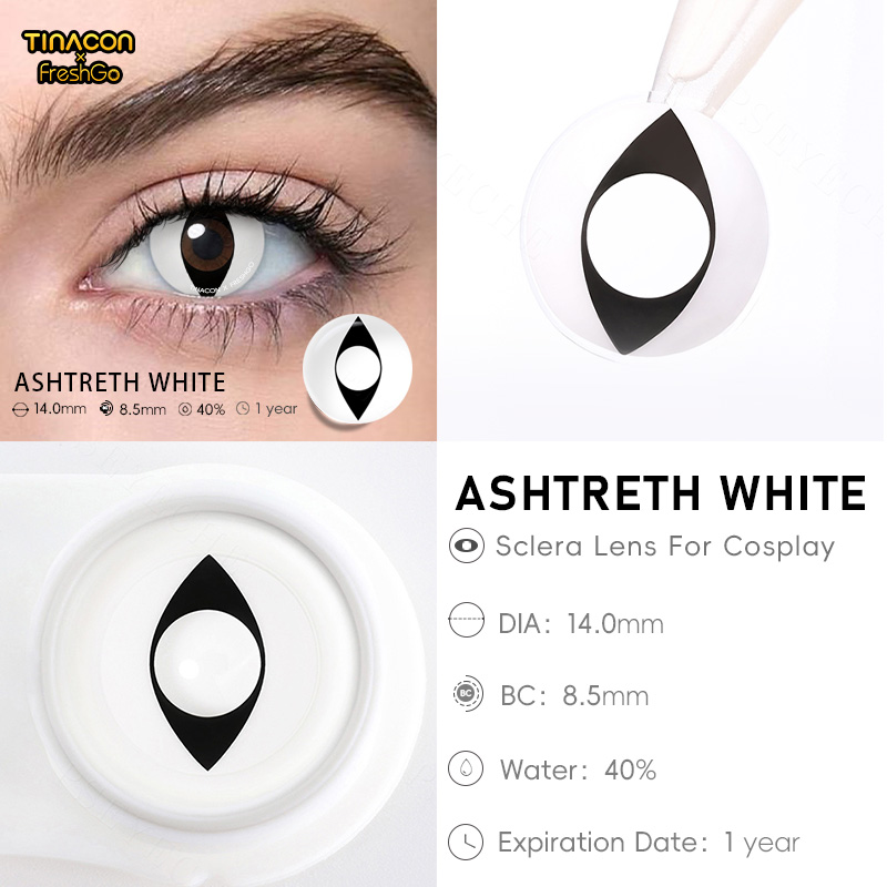 【TiNACON x Freshgo】Ashtreth White 14.0mm Yearly