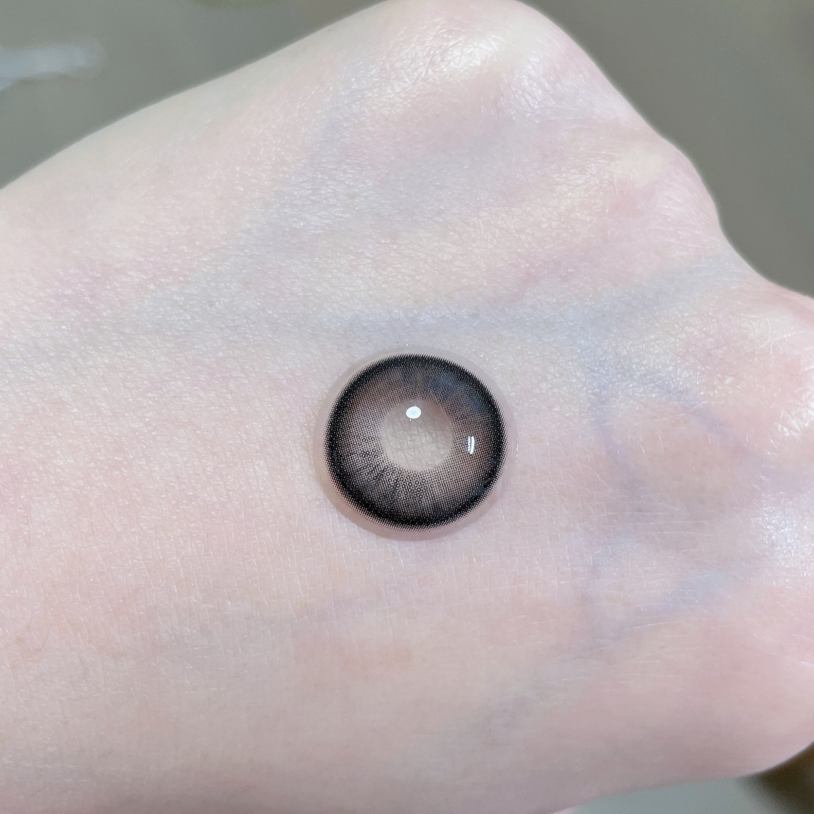 【TiNACON】Crush Black 14.5mm Daily Watery Soft Contact Lens