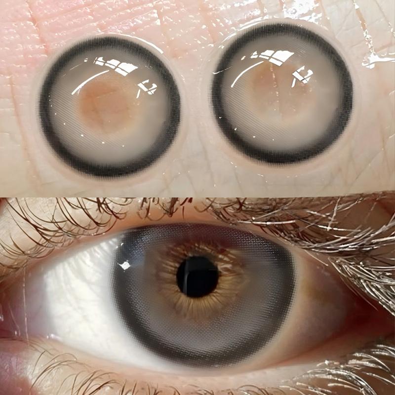 【TiNACON】Argent Aura 14.2mm Daily  Watery Soft Contact Lens 