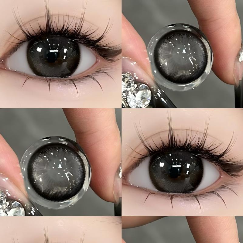 【TiNACON】Cute Black 14.5mm 6 months Watery Soft Contact Lens
