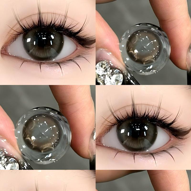 【TiNACON】Saga Brown 14.2mm Daily Watery Soft Contact Lens 