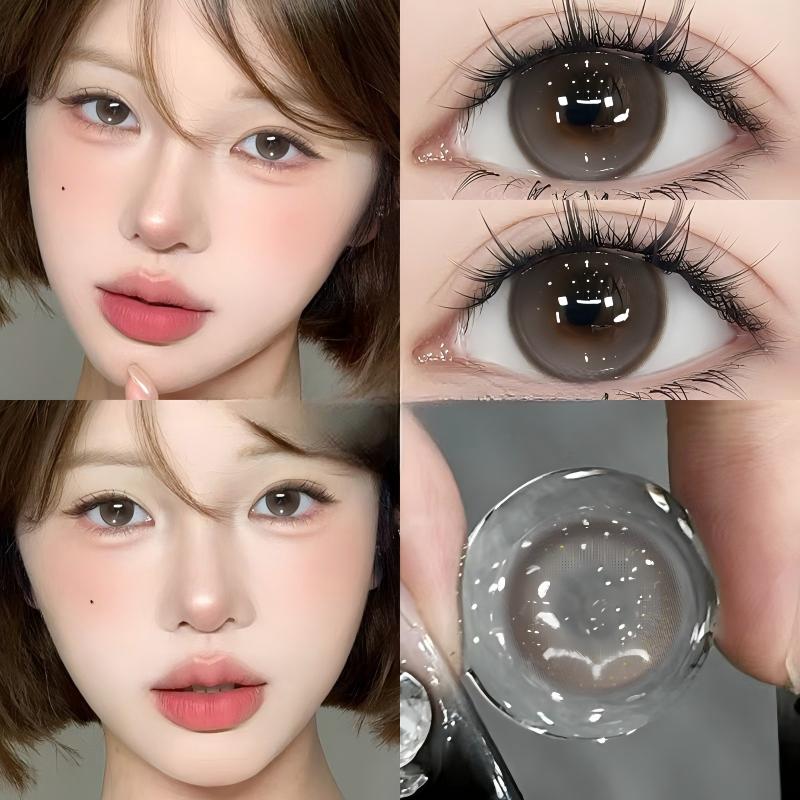 【TiNACON】Diary Brown 14.5mm 6 months Watery Soft Contact Lens