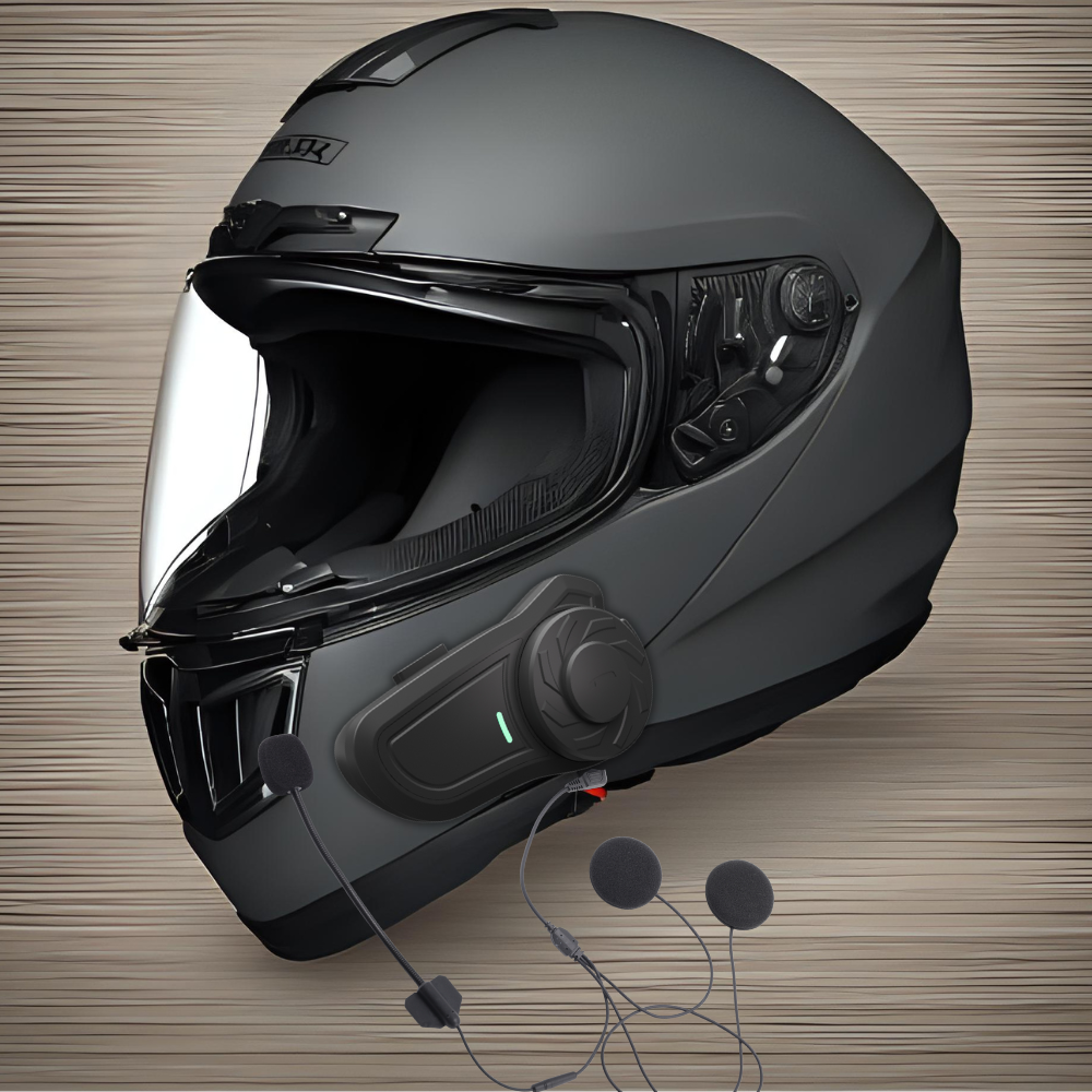 Motorcycle bluetooth headset