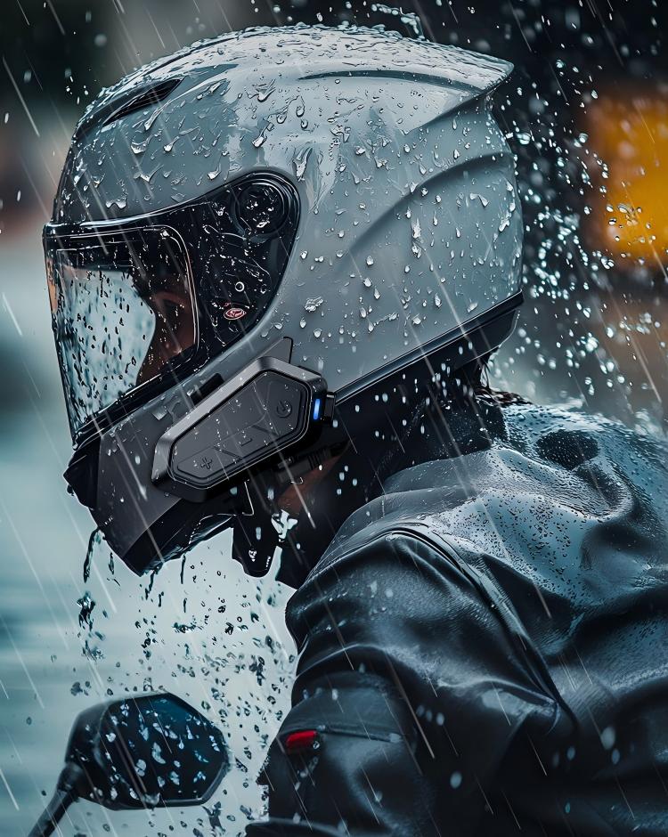 Mesh  intercom headset 