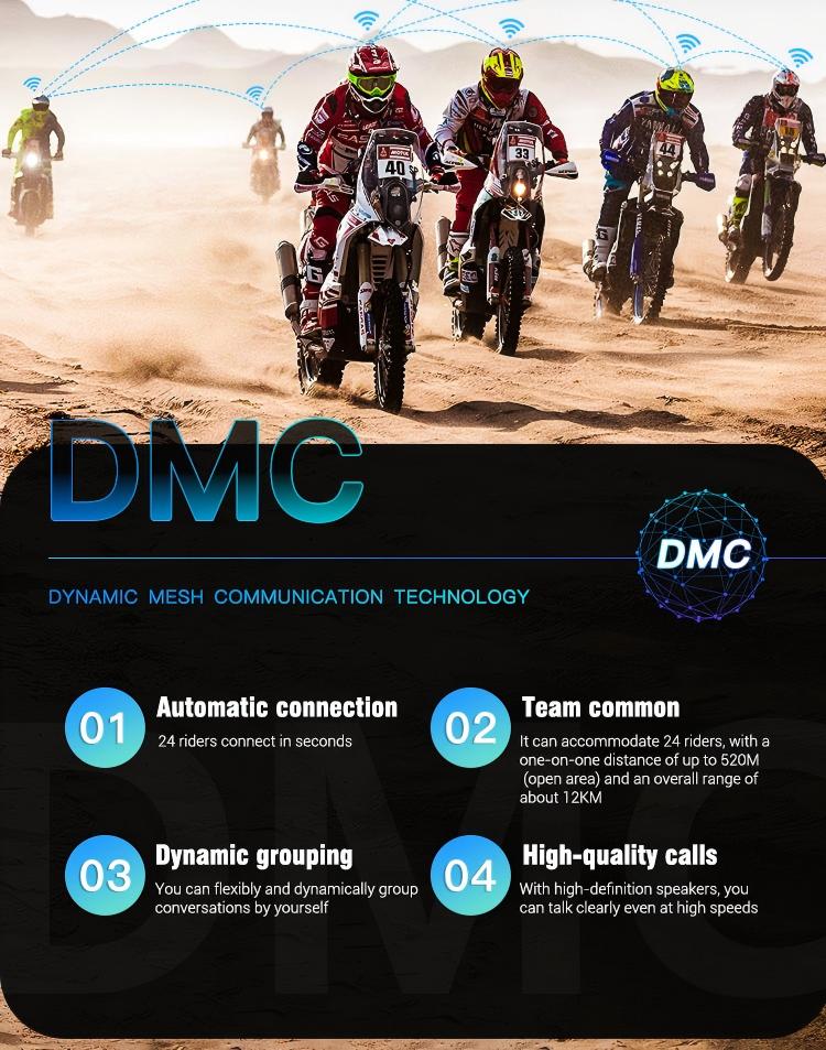 Mesh  intercom headset 