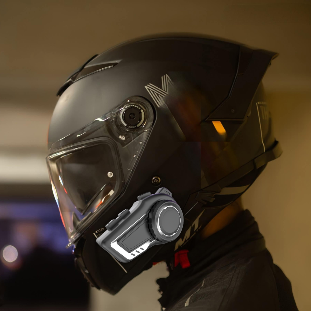 10-rider Mesh Intercom Motorcycle Bluetooth Headset