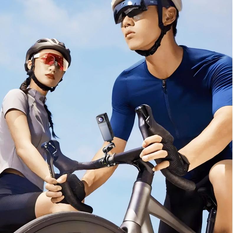 Rider Action Camera – 4K Waterproof Sports Camera with 270° Rotatable Magnetic Mount & WiFi