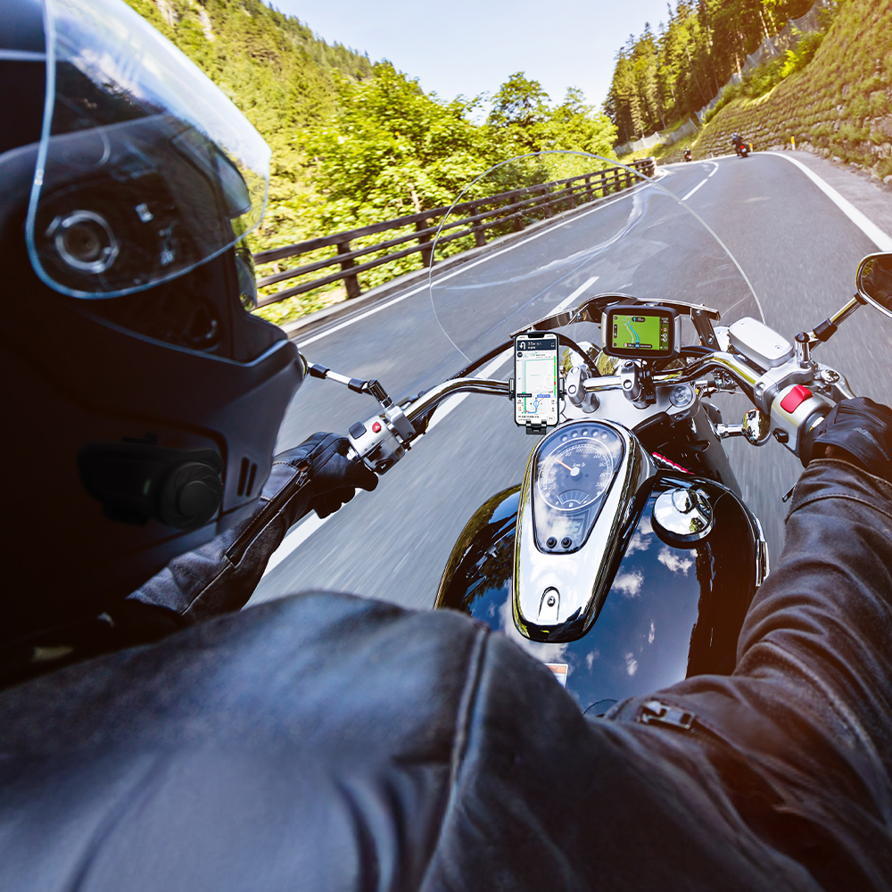 Motorcycle bluetooth headset