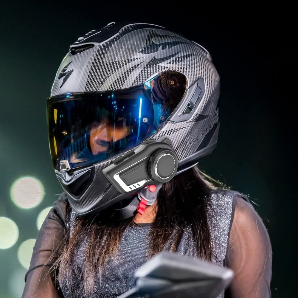 10-rider Mesh Intercom Motorcycle Bluetooth Headset