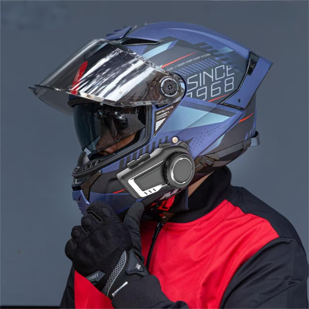 10-rider Mesh Intercom Motorcycle Bluetooth Headset 