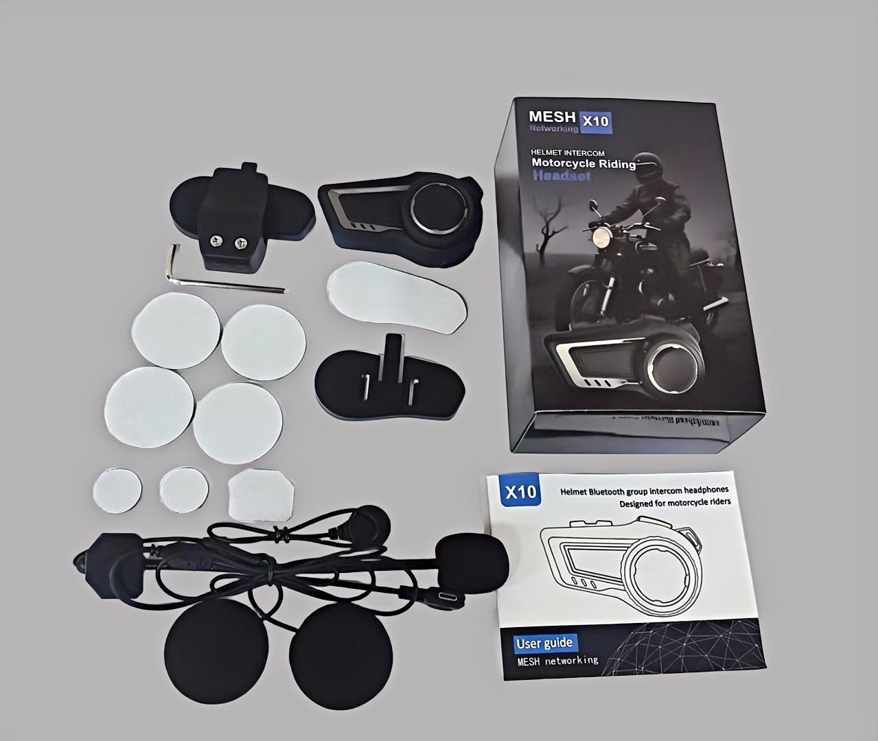 10-rider Mesh Intercom Motorcycle Bluetooth Headset – Ride Connected, Ride Smarter