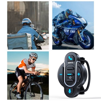 Helmet Wireless Remote Control for Motorcycle, E-Bike & Bicycle | Bluetooth Handlebar Controller