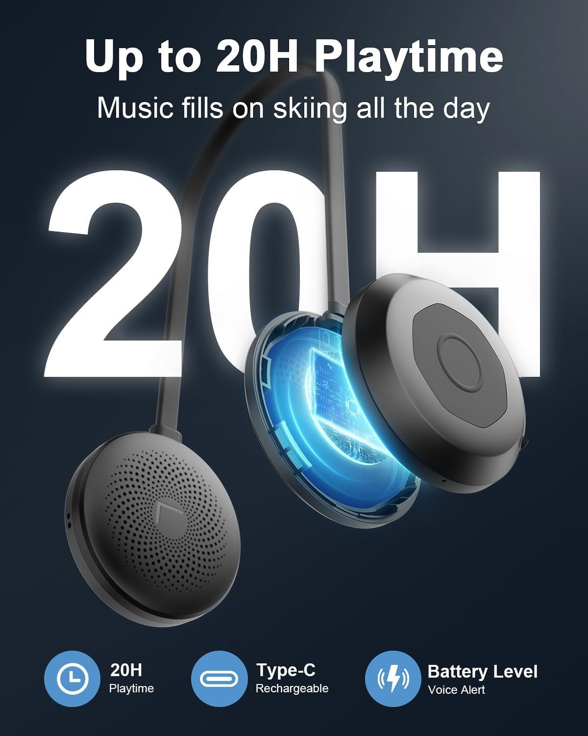 T20  Snowboard  Skiing Helmet headset 