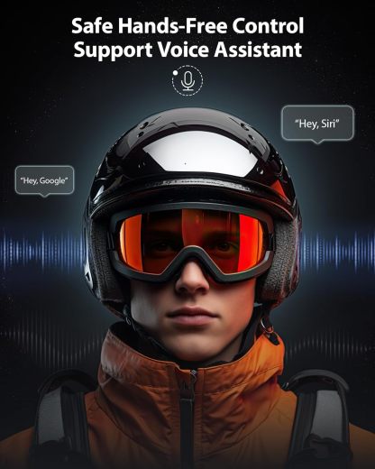 Skiing Helmet headset 