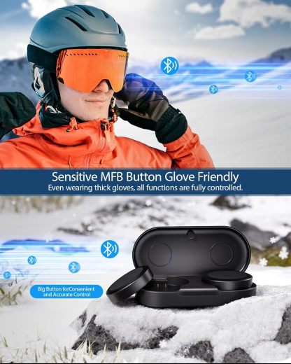 Skiing Helmet headset 