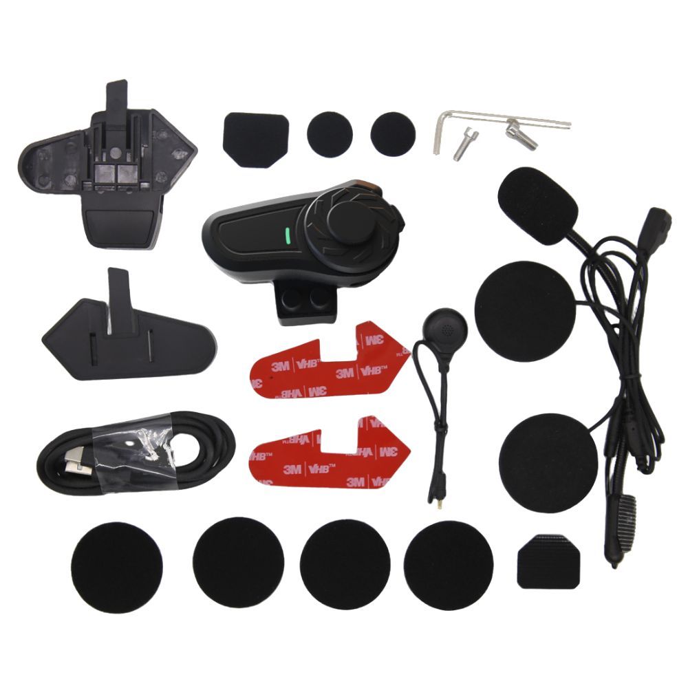 Motorcycle bluetooth headset