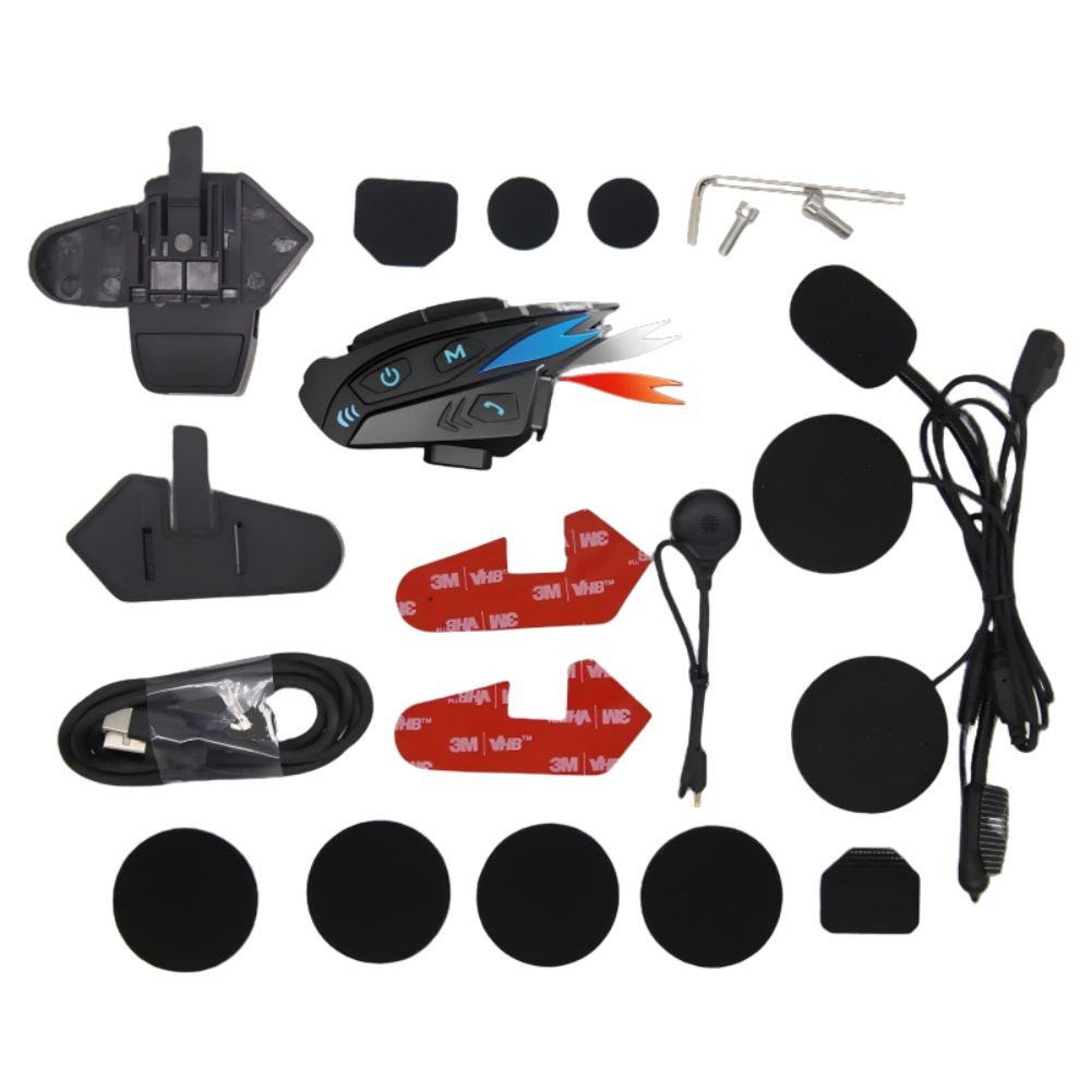 X6 Motorcycle bluetooth headset