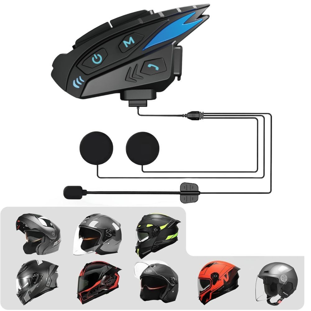 X6 Motorcycle bluetooth headset