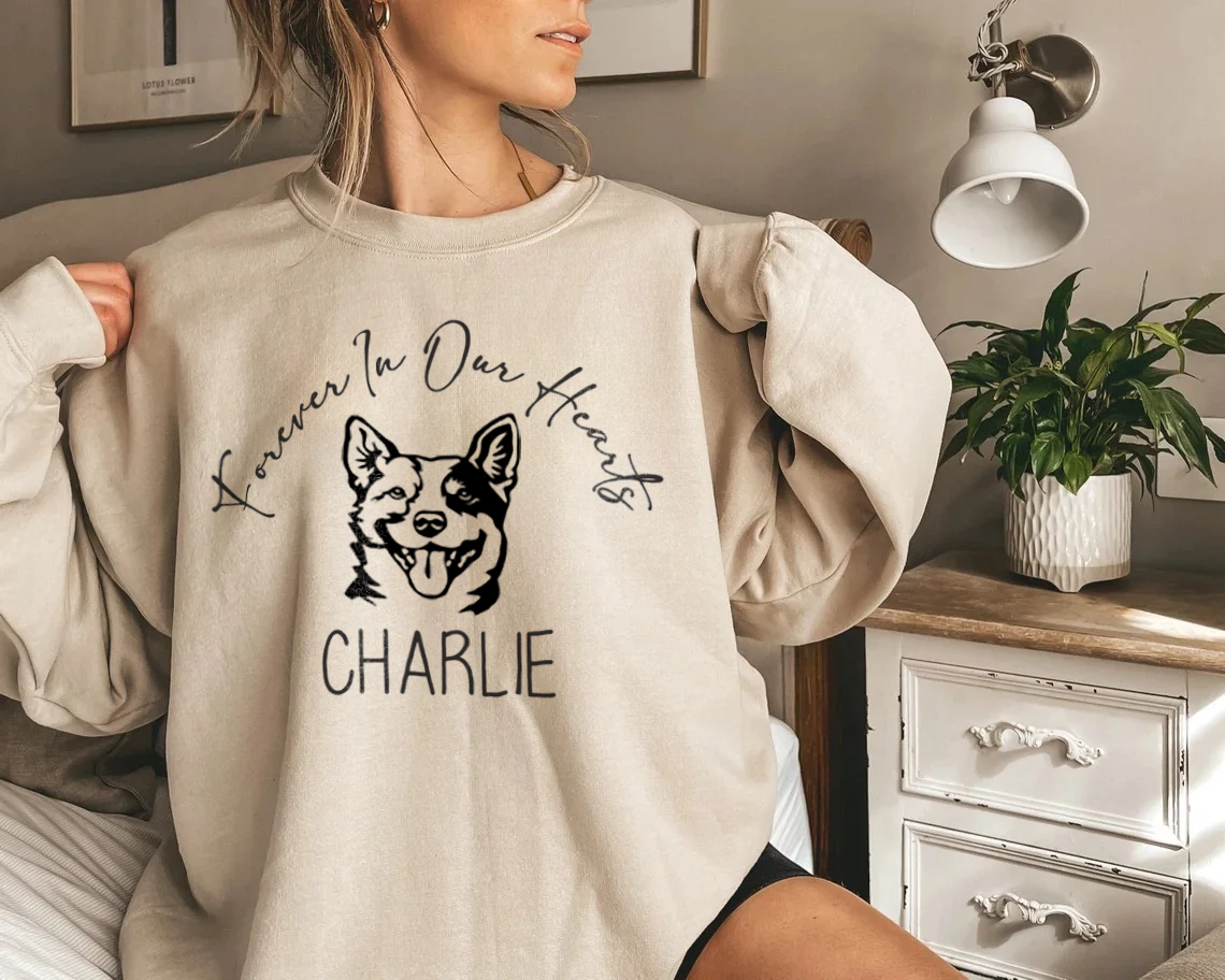 Custom Pet Printed, Embroidered Sweatshirts
