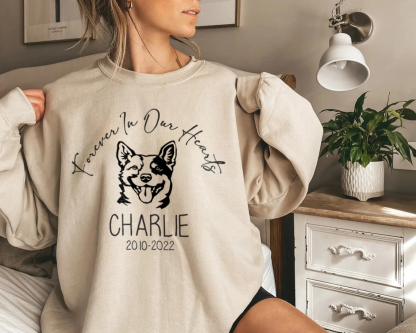 Custom Pet Printed, Embroidered Sweatshirts