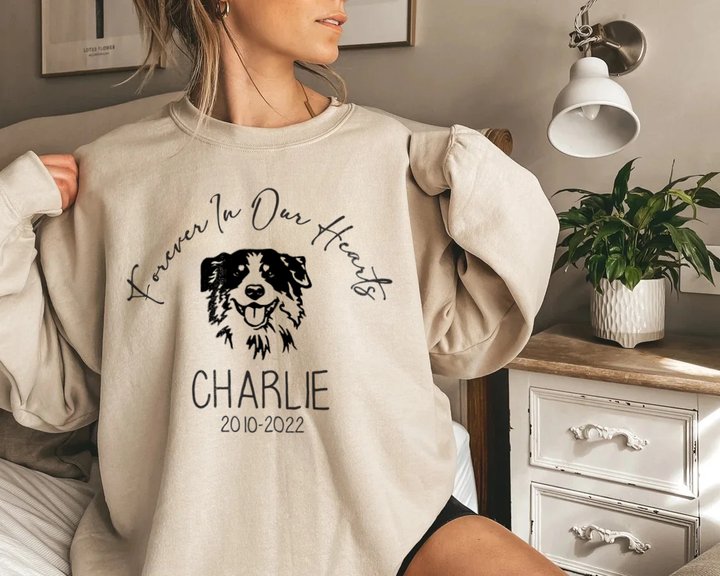 Custom Pet Printed, Embroidered Sweatshirts