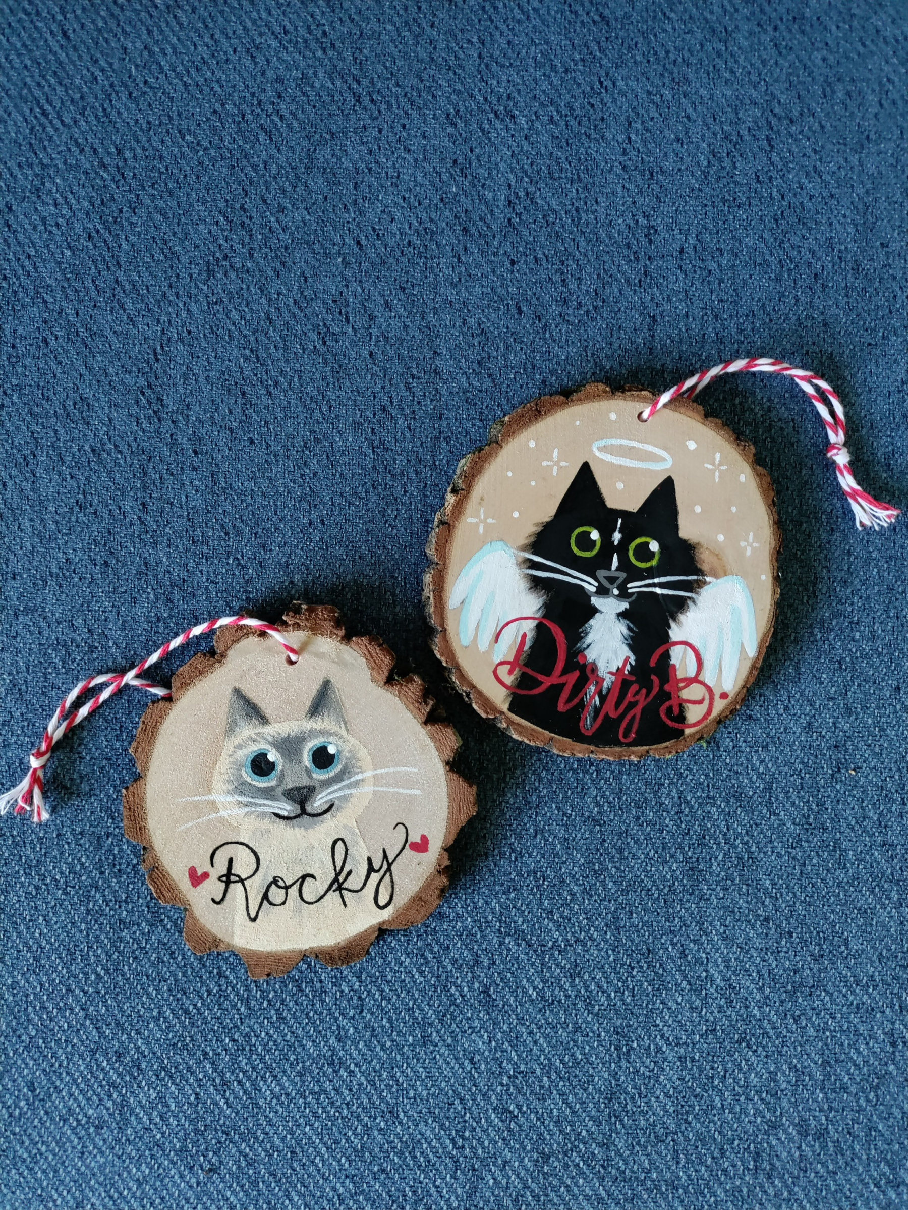 Custom Pet Ornament - Christmas Ornament - Cat Ornament - Dog Ornament - Pet Memorial