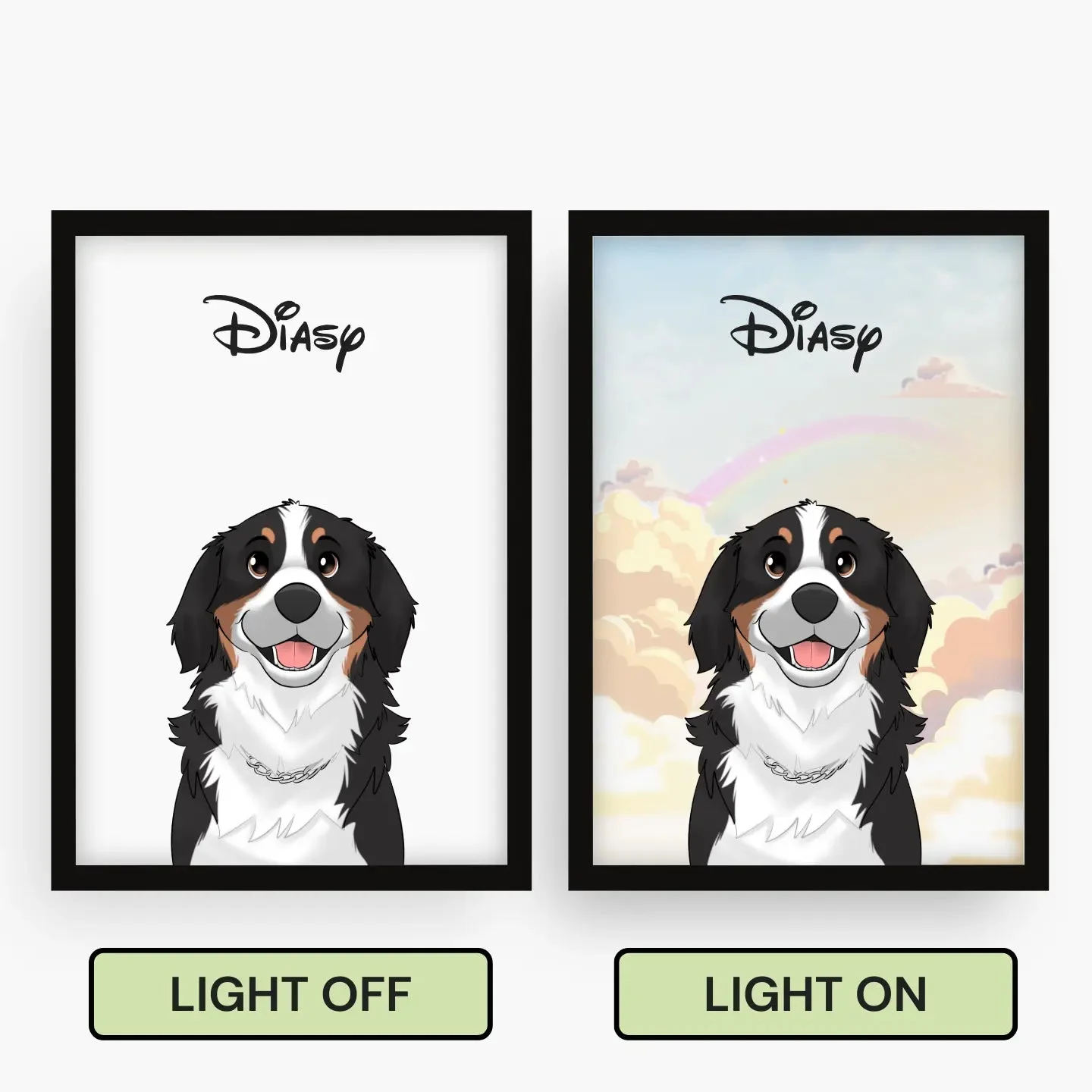 Custom Light Pet Portrait