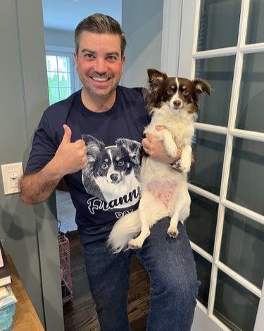 Customized Dogface Unisex T-shirt